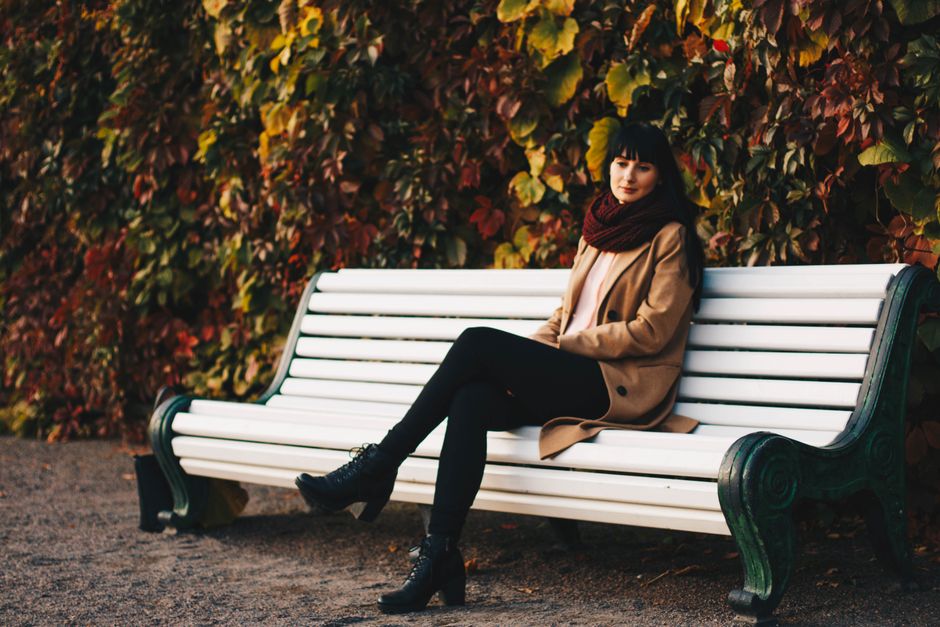 Herbstoutfit im Lagenlook