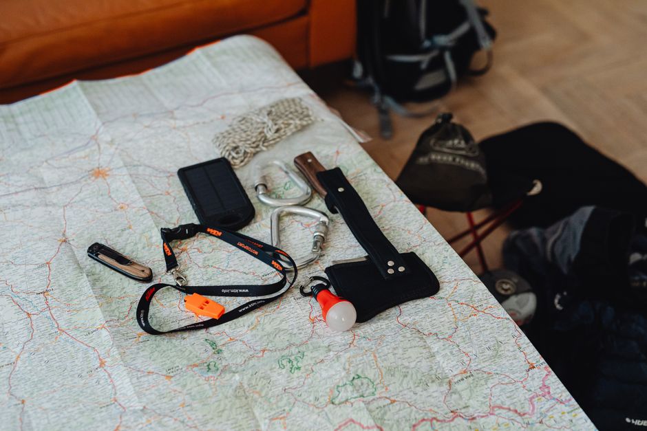 Campingzelt in der Natur